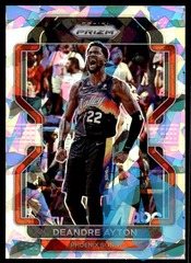 2021-22 Panini Prizm Cracked Ice Silver #4 Deandre Ayton Phoenix Suns